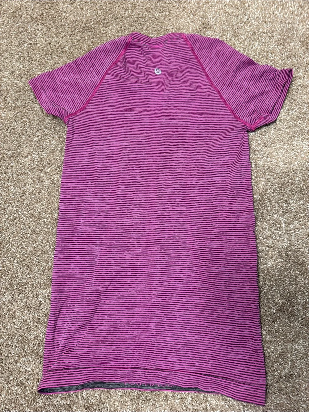 Lululemon We Are From Space Regal Plum Swiftly Tech Short Sleeve  SZ 4